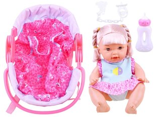 Interaktiivinen nukke kehdon kanssa hinta ja tiedot | Vauvan lelut | hobbyhall.fi