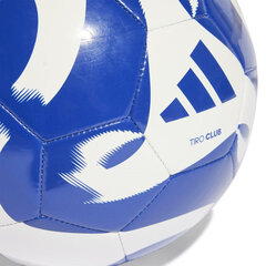 Adidas Pallo Tiro Club Ball White Blue HZ4168 HZ4168/5 hinta ja tiedot | Jalkapallot | hobbyhall.fi
