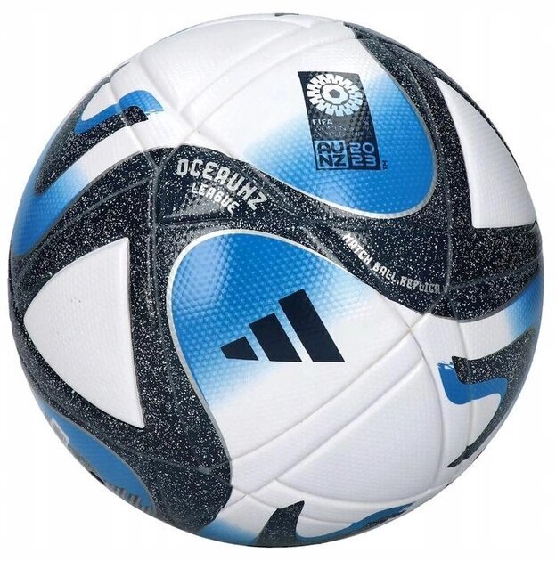 Adidas Pallo League Ball White Blue HT9015 HT9015/5 hinta ja tiedot | Jalkapallot | hobbyhall.fi