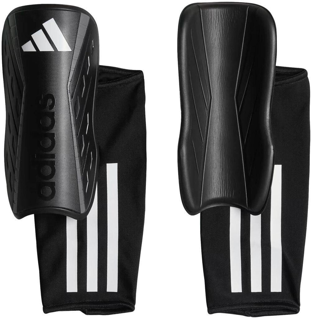 Adidas Säärisuojat Tiro League Shin Guards Black HN5606 HN5606/L hinta ja tiedot | Jalkapallovaatteet ja -varusteet | hobbyhall.fi