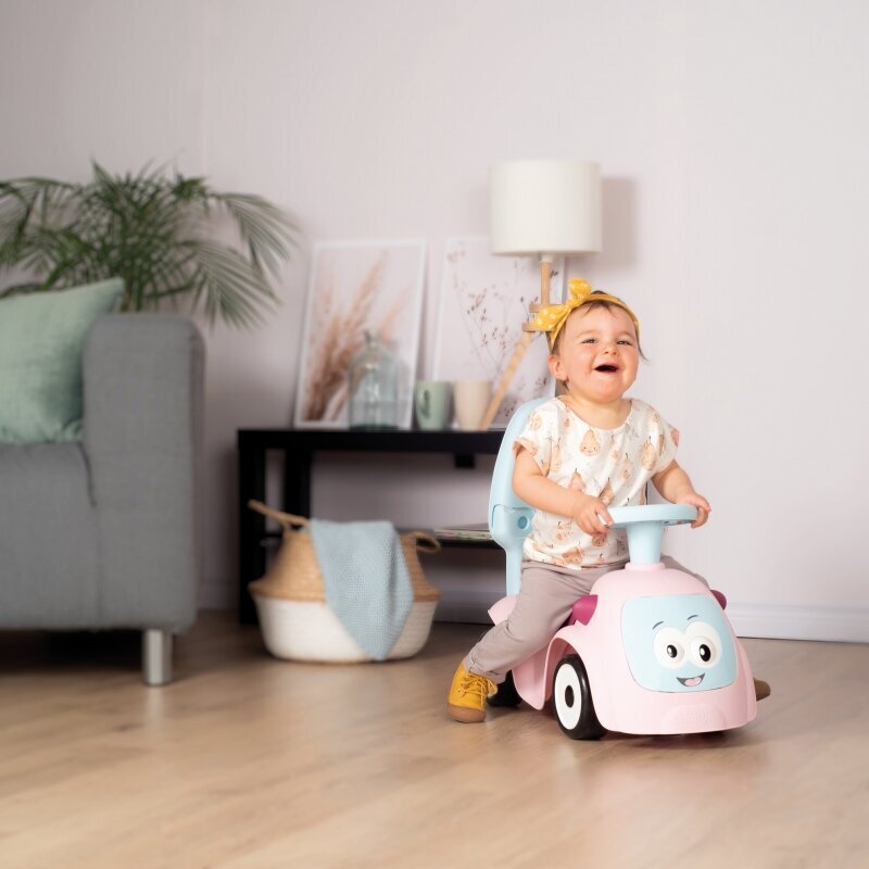 Smobi Maestro -potkuauto, vaaleanpunainen hinta ja tiedot | Vauvan lelut | hobbyhall.fi