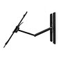 Nedis TVWM6550BK TV mounts LED / LCD / PLASMA TV / 37-80"/ Max 50kg hinta ja tiedot | TV-seinätelineet | hobbyhall.fi