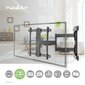 Nedis TVWM6550BK TV mounts LED / LCD / PLASMA TV / 37-80"/ Max 50kg hinta ja tiedot | TV-seinätelineet | hobbyhall.fi