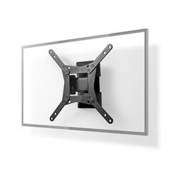 Nedis TVWM11BK TV wall swivel bracket for LED / LCD / PLASMA TV 10 - 32" hinta ja tiedot | TV-seinätelineet | hobbyhall.fi