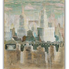 Jäljennös Kaupunki, 1908, Mikalojus Konstantinas Čiurlionis hinta ja tiedot | Taulut | hobbyhall.fi