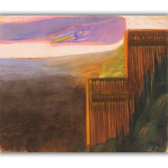 Jäljennös Tulva III, 1904, Mikalojus Konstantinas Čiurlionis hinta ja tiedot | Taulut | hobbyhall.fi