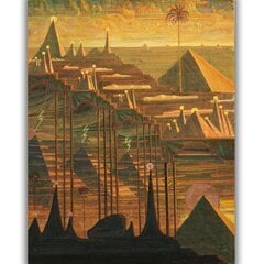 Jäljennös Pyramid Sonaatti Allegro, 1909, Mikalojus Konstantinas Čiurlionis hinta ja tiedot | Taulut | hobbyhall.fi