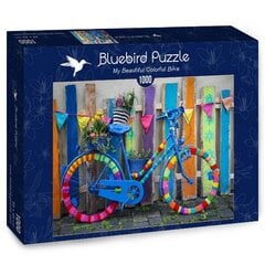 Palapeli Värikäs polkupyörä 1000 kpl. hinta ja tiedot | Bluebird Puzzle Lapset | hobbyhall.fi