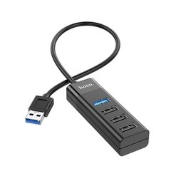 USB-keskitin Hoco HB25 Easy mix 4-in-1, USB-A - 1xUSB3.0+3xUSB2.0 hinta ja tiedot | Hoco Tietokoneiden lisävarusteet | hobbyhall.fi