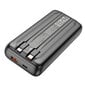 Išorinė baterija POWER BANK BOROFONE BJ22A (1xUSB; 1xType-C; 3A) 20000mAh musta hinta ja tiedot | Varavirtalähteet | hobbyhall.fi