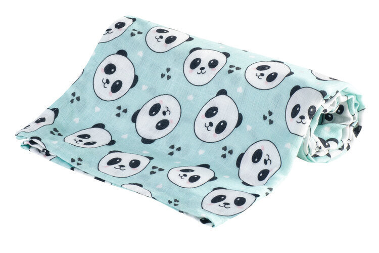 Bambuliina Bocioland 0310 Panda, 75x75 cm hinta ja tiedot | Vauvan hoitoalustat ja tekstiilit | hobbyhall.fi