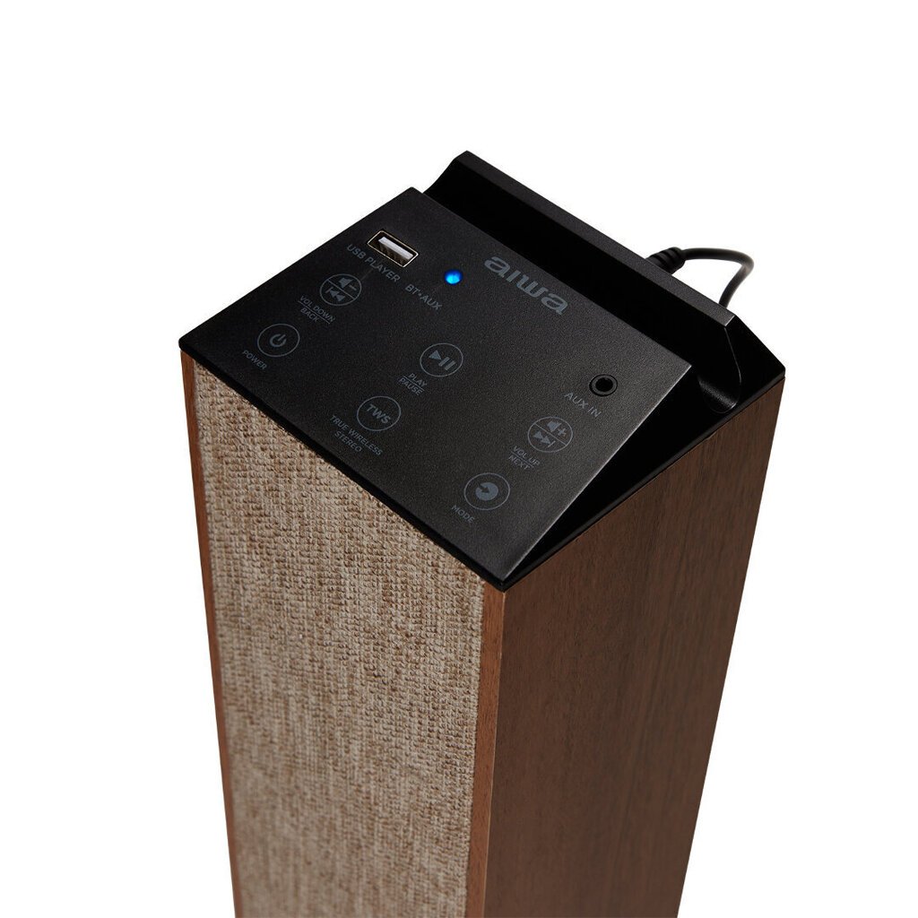 Aiwa TSBT-270WD musiikkijärjestelmä : wood hinta ja tiedot | Stereojärjestelmät | hobbyhall.fi