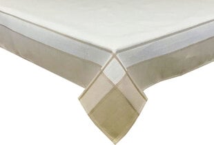 Pöytäliina OC2, valkoinen beige, 130 x 180 cm hinta ja tiedot | Pöytäliinat, tabletit ja lautasliinat | hobbyhall.fi