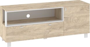 TV-taso Meblocross Vegas, 60x150x42 cm, valkoinen/beige hinta ja tiedot | TV-tasot | hobbyhall.fi