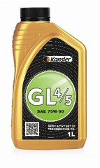 Kansler Sae 75W-90 GL-4/5 moottoriöljy, 1L hinta ja tiedot | Voiteluöljyt ja -nesteet | hobbyhall.fi