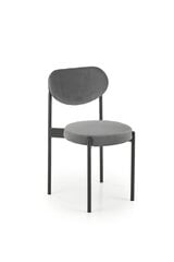 4 tuolin setti K509, harmaa/musta hinta ja tiedot | Ruokapöydän tuolit | hobbyhall.fi
