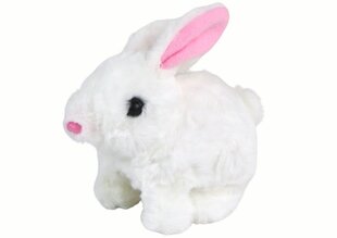 Interaktiivinen pitkäkarvainen kani, valkoinen hinta ja tiedot | Tyttöjen lelut | hobbyhall.fi