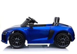 Audi R8 SPYDER sähköauto lapsille, sininen hinta ja tiedot | Lasten sähköautot | hobbyhall.fi