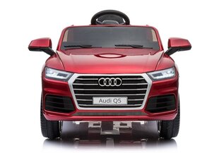 Audi Q5 Musta yksipaikkainen sähköauto lapsille, punainen hinta ja tiedot | Lasten sähköautot | hobbyhall.fi