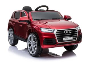 Audi Q5 Musta yksipaikkainen sähköauto lapsille, punainen hinta ja tiedot | Lasten sähköautot | hobbyhall.fi