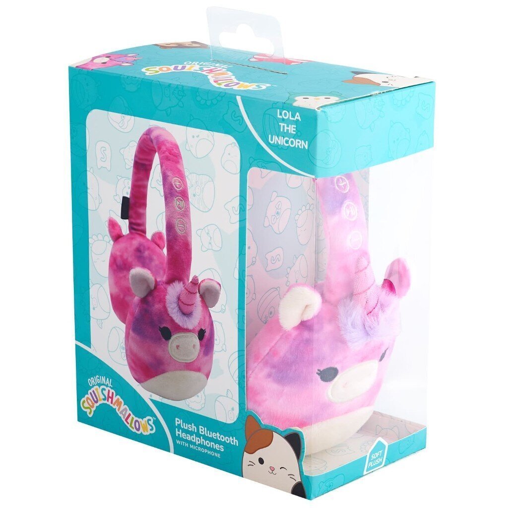 Lazerbuilt Squishmallows - Lola the Unicorn hinta ja tiedot | Kuulokkeet | hobbyhall.fi