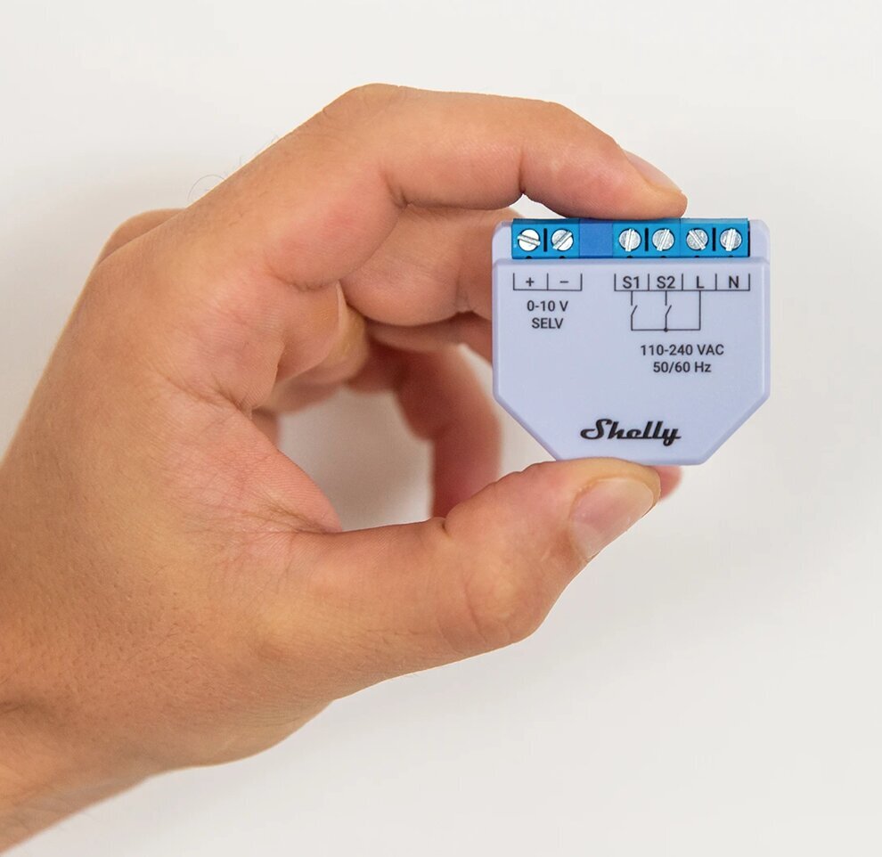 Shelly Plus 0-10V Dimmer hinta ja tiedot | Turvajärjestelmien ohjaimet | hobbyhall.fi