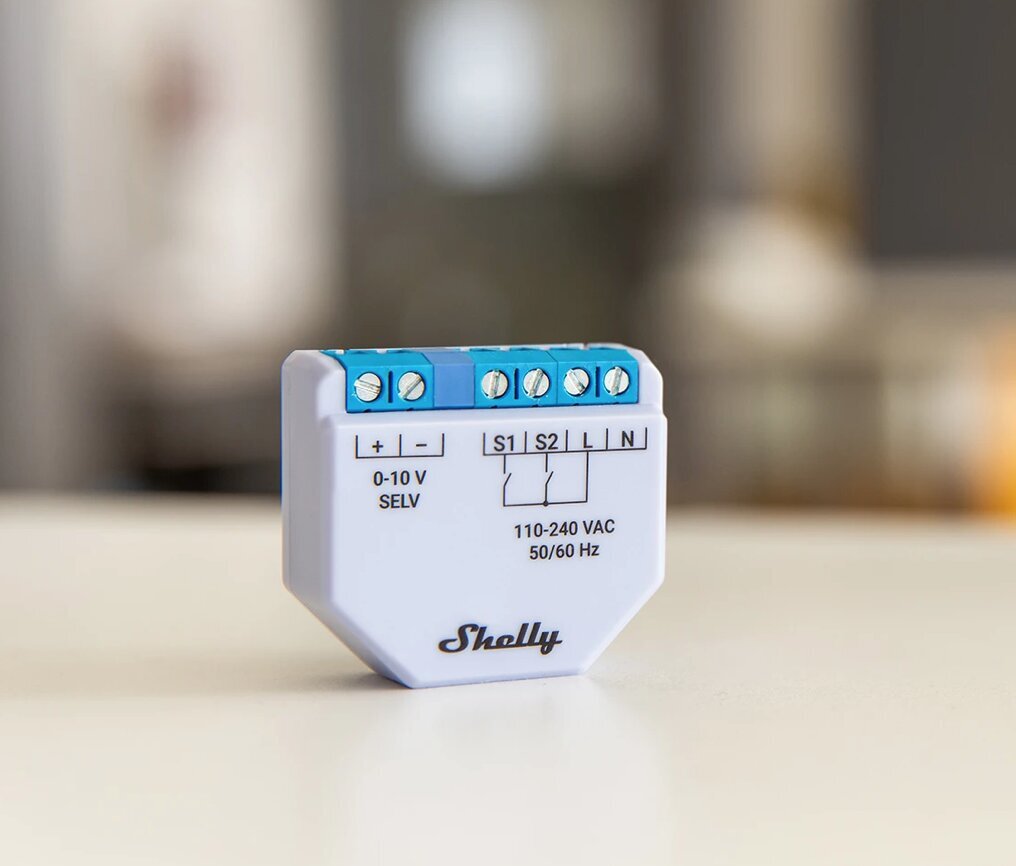 Shelly Plus 0-10V Dimmer hinta ja tiedot | Turvajärjestelmien ohjaimet | hobbyhall.fi