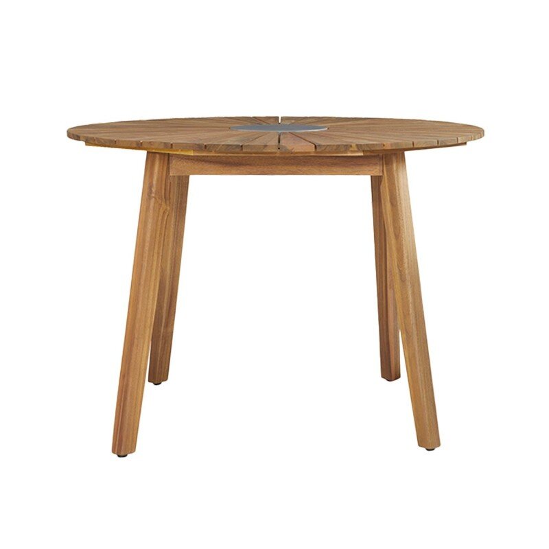Pöytä FLORIDA D110xH75cm, akaasia hinta ja tiedot | Puutarhapöydät | hobbyhall.fi