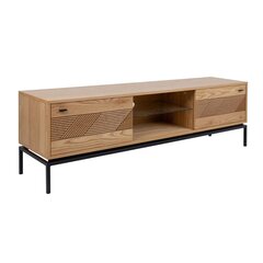 TV-pöytä CINDY 180x40xH55cm, MDF oak hinta ja tiedot | TV-tasot | hobbyhall.fi