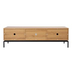 TV-pöytä CINDY 180x40xH55cm, MDF oak hinta ja tiedot | TV-tasot | hobbyhall.fi