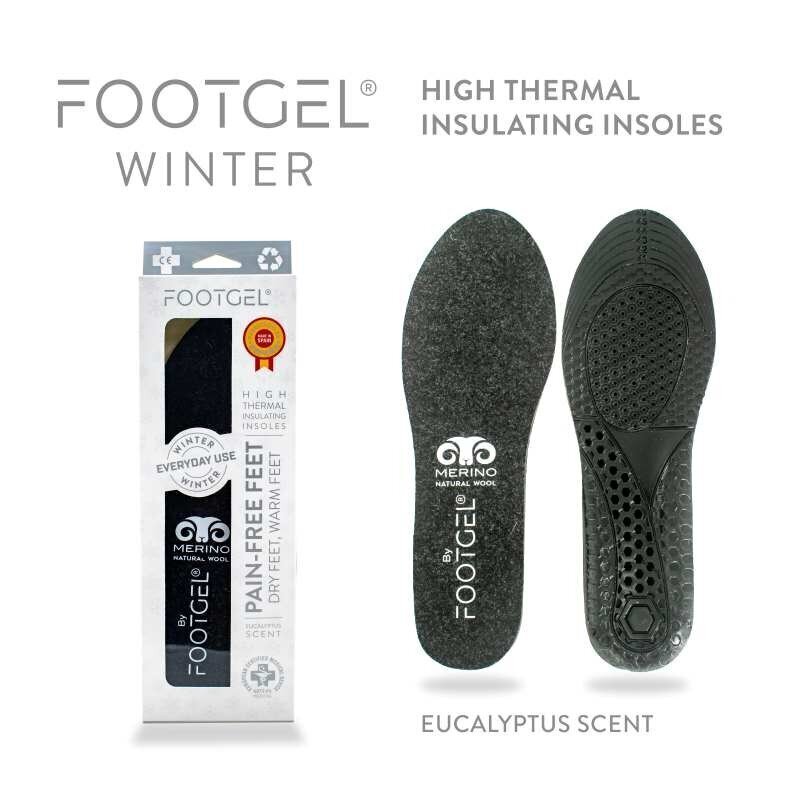 Pohjalliset Footgel Everyday Use Winter, koot 35-40 hinta ja tiedot | Vaatteiden ja jalkineiden hoito | hobbyhall.fi
