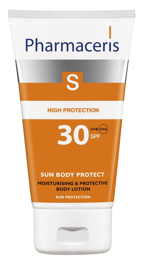 Kosteuttava auringolta suojaava voide vartalolle Pharmaceris S SPF30+, 150 ml hinta ja tiedot | Aurinkovoiteet | hobbyhall.fi