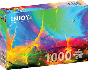 Palapeli sateenkaarifraktaaleilla Enjoy Puzzle, 1000 kpl hinta ja tiedot | ENJOY PUZZLE Lapset | hobbyhall.fi