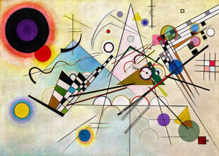 Palapeli Wassily Kandinsky sävellys, 1000 hinta ja tiedot | ENJOY PUZZLE Lelut yli 3-vuotiaille lapsille | hobbyhall.fi