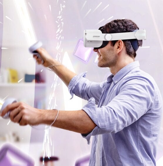 Joyroom säädettävä sankahihna Oculus Quest 2:lle hinta ja tiedot | VR-lasit | hobbyhall.fi