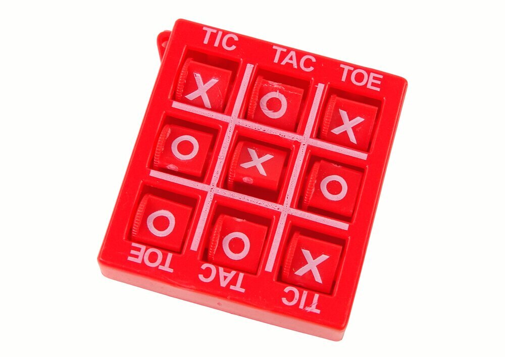 Tic-tac-toe -peli, punainen hinta ja tiedot | Lautapelit ja älypelit | hobbyhall.fi