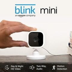 Blink Mini Compact indoor plug-in hinta ja tiedot | Valvontakamerat | hobbyhall.fi