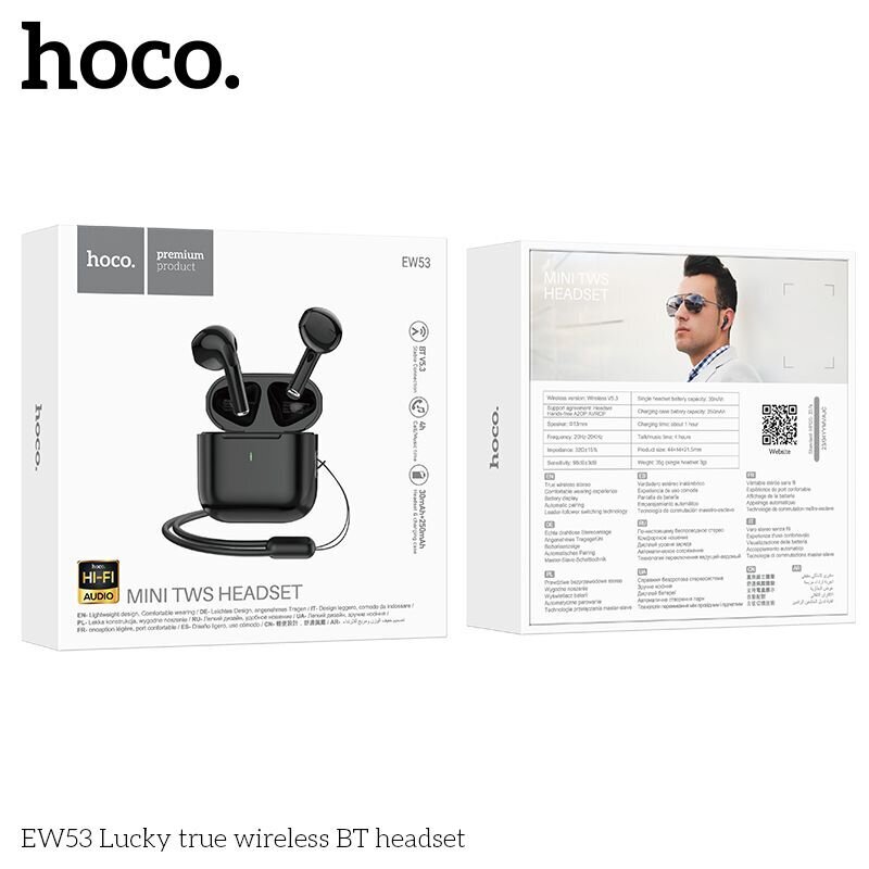 Hoco EW53 Lucky TWS hinta ja tiedot | Kuulokkeet | hobbyhall.fi