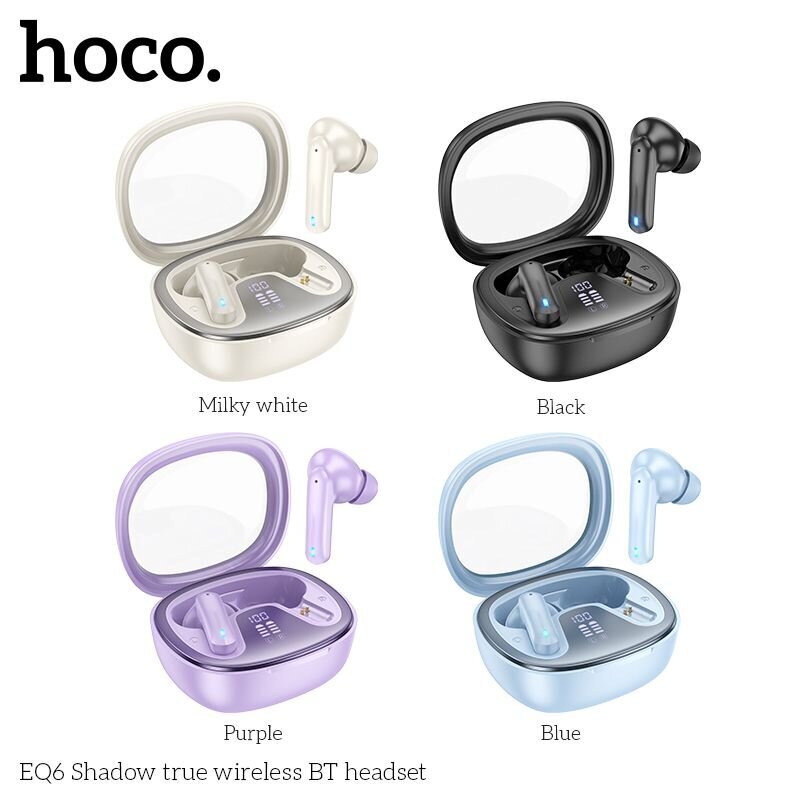 Hoco EQ6 Shadow TWS hinta ja tiedot | Kuulokkeet | hobbyhall.fi