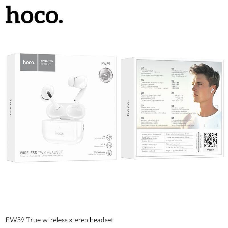 Hoco EW59 TWS hinta ja tiedot | Kuulokkeet | hobbyhall.fi