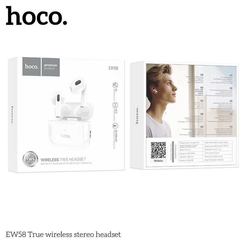 Hoco EW58 TWS hinta ja tiedot | Kuulokkeet | hobbyhall.fi
