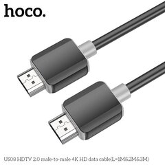 HOCO US08 HDMI2.0 4K HD 3M hinta ja tiedot | Hoco Kodinkoneet ja kodinelektroniikka | hobbyhall.fi