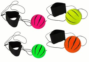 Polyuretaanipallo elastisella kumilla, oranssi hinta ja tiedot | Kehittävät lelut | hobbyhall.fi