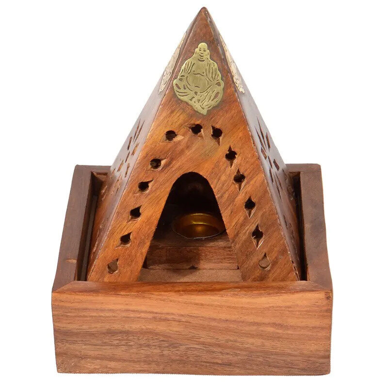 Suitsukartiotarjottimen pyramidi - Buddha hinta ja tiedot | Huonetuoksut | hobbyhall.fi