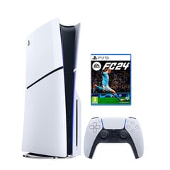 PlayStation 5 Slim Blu-Ray + FC 24 hinta ja tiedot | Pelikonsolit | hobbyhall.fi