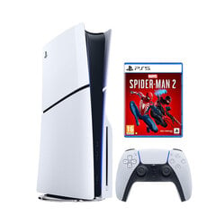 PlayStation 5 Slim Blu-Ray + Spider-Man 2 hinta ja tiedot | Sony Pelaaminen | hobbyhall.fi