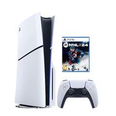 PlayStation 5 Slim Blu-Ray + NHL 24 PS5 kaina ir informacija | Pelikonsolit | hobbyhall.fi
