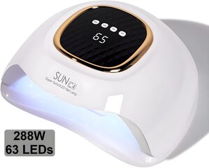 2in1 UV/LED kynsilamppu LIVMAN SUN C4, 288W hinta ja tiedot | Manikyyri ja pedikyyri | hobbyhall.fi