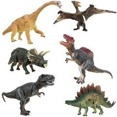 Dinosaurukset - Siirrettävät hahmot, 6 kpl hinta ja tiedot | Poikien lelut | hobbyhall.fi