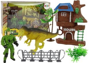 Dinosaur Park Large Set palmujen ja munien kanssa hinta ja tiedot | Poikien lelut | hobbyhall.fi